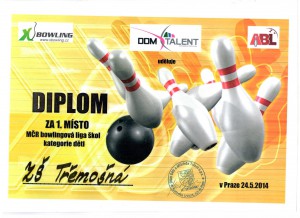 Diplom bowling Praha