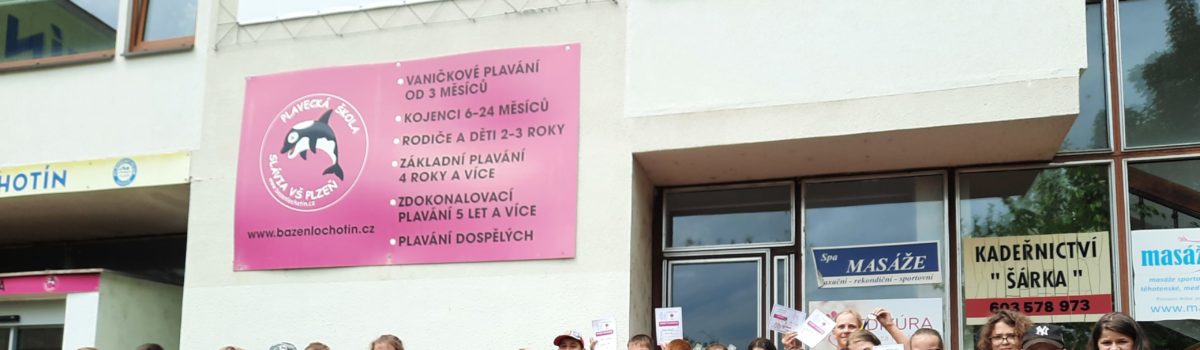 Plavecký výcvik – bazén Plzeň Lochotín