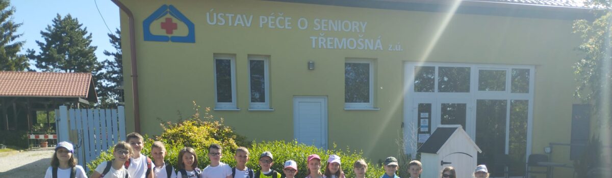 Návštěva druháčků DOMU PRO SENIORY v Třemošné