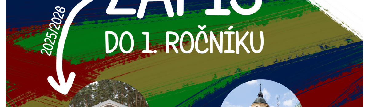 Zápis do 1. ročníku
