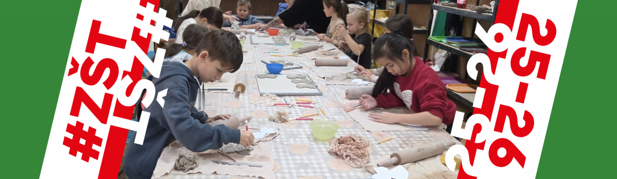 Druháci v keramické dílně DDM Kamarád