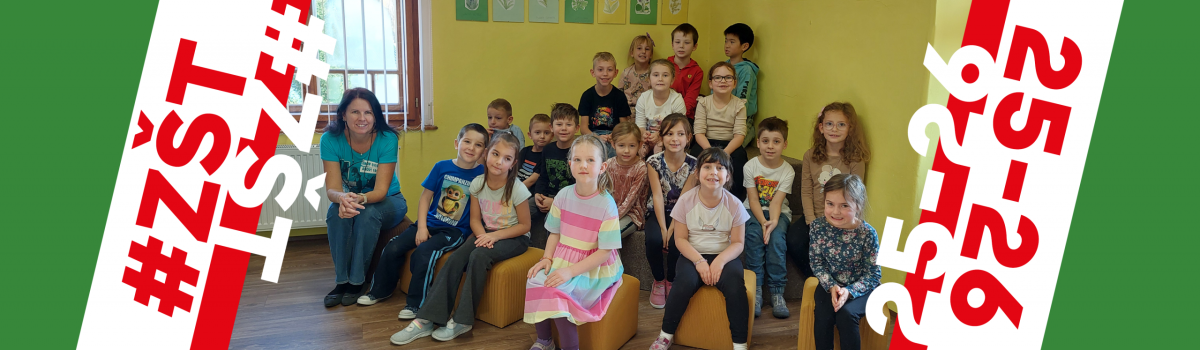 Třída I. B v knihovně