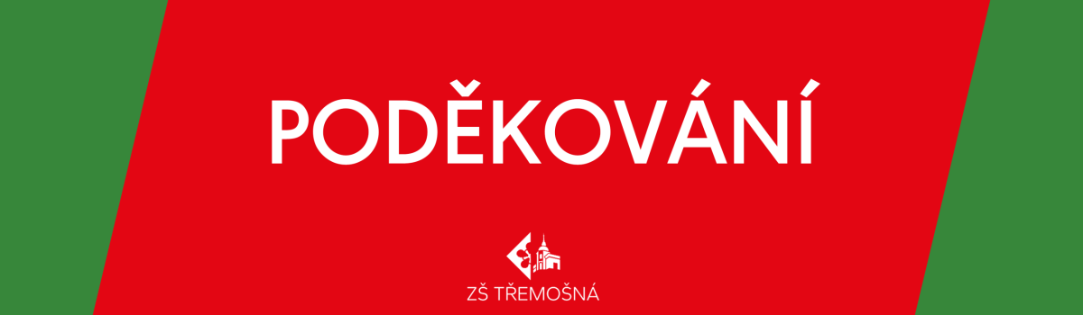 PODĚKOVÁNÍ